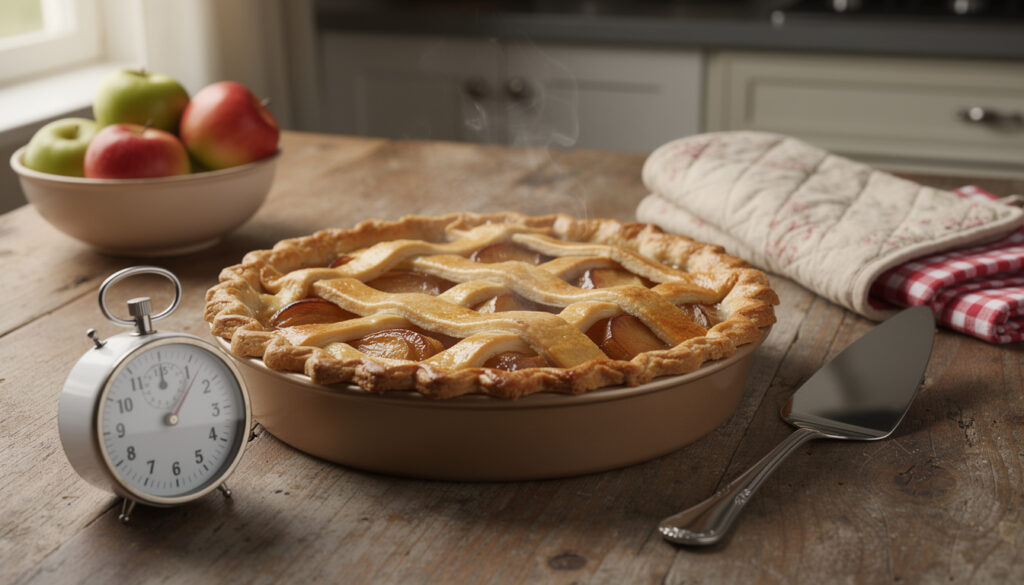 découvrez combien de temps cuire une tarte aux pommes pour obtenir une pâte dorée et une garniture parfaitement fondante. suivez nos conseils pour réussir votre dessert traditionnel.