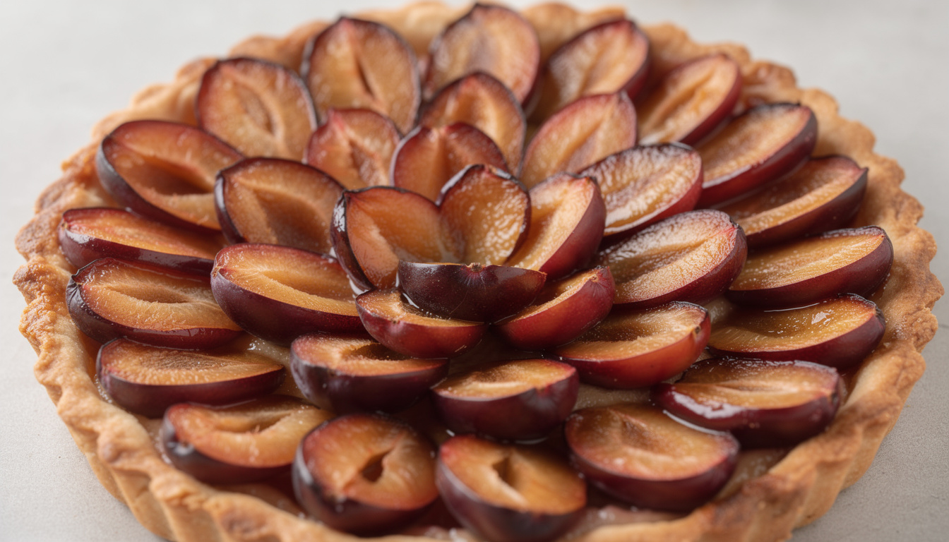 découvrez une recette simple et rapide pour préparer une délicieuse tarte aux prunes maison, même pour les débutants en cuisine.