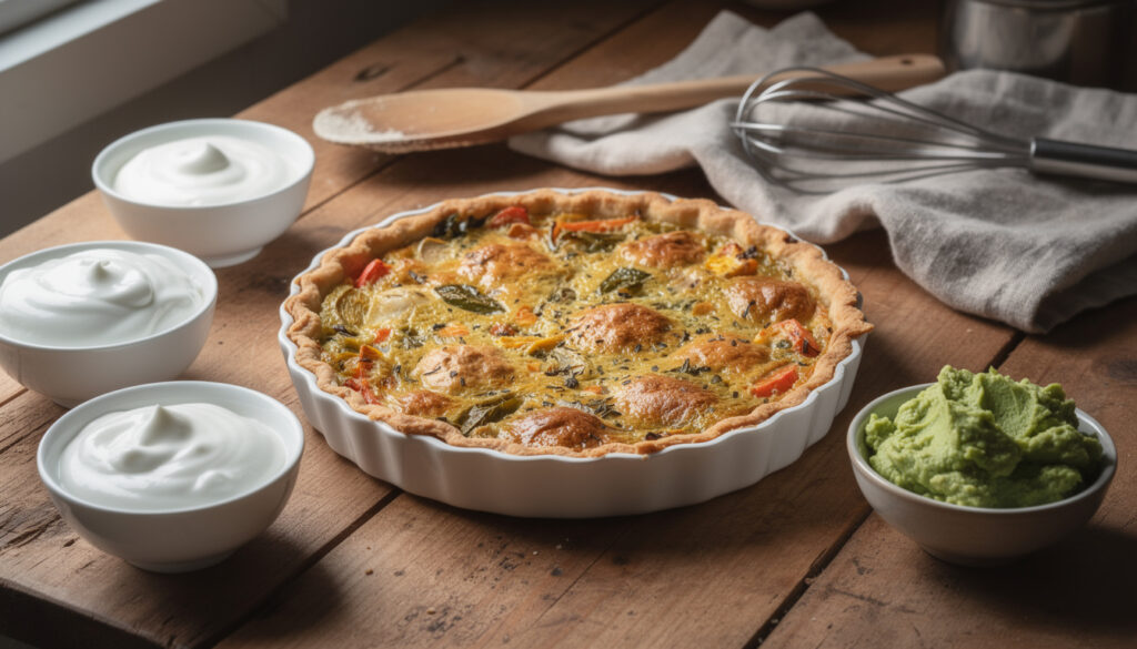 découvrez des alternatives simples et savoureuses à la crème fraîche pour vos tartes, adaptées à tous les goûts et régimes alimentaires.