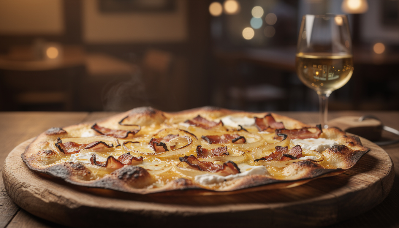 découvrez quel vin accompagner parfaitement votre tarte flambée pour sublimer ses saveurs et ravir vos papilles.
