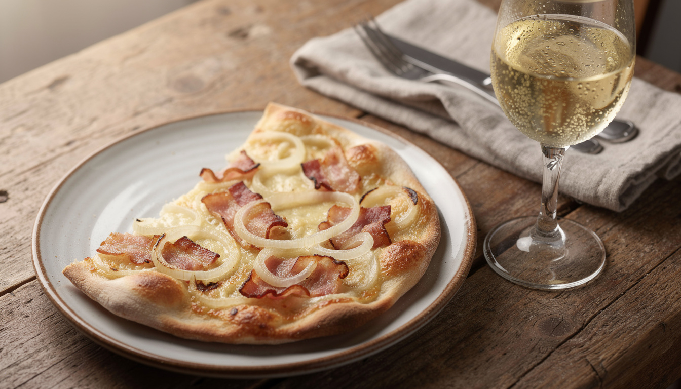 découvrez quel vin accompagner parfaitement votre tarte flambée pour sublimer ses saveurs et régaler vos papilles.