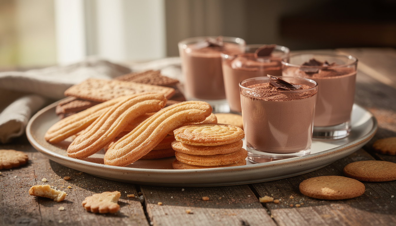 découvrez quel biscuit accompagner parfaitement votre mousse au chocolat pour un dessert gourmand et harmonieux. astuces et suggestions pour sublimer votre recette.