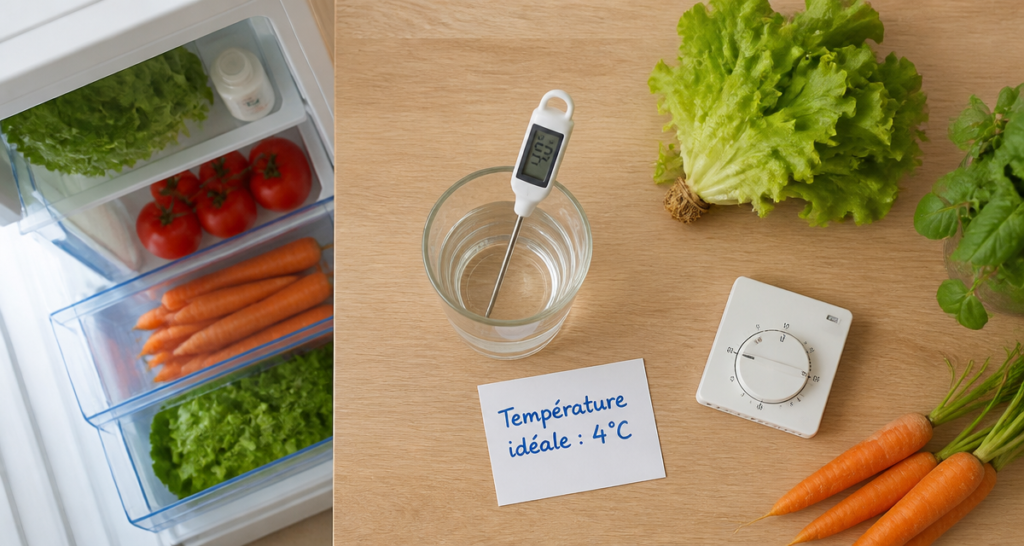 comment regler un frigo interieur et thermometre