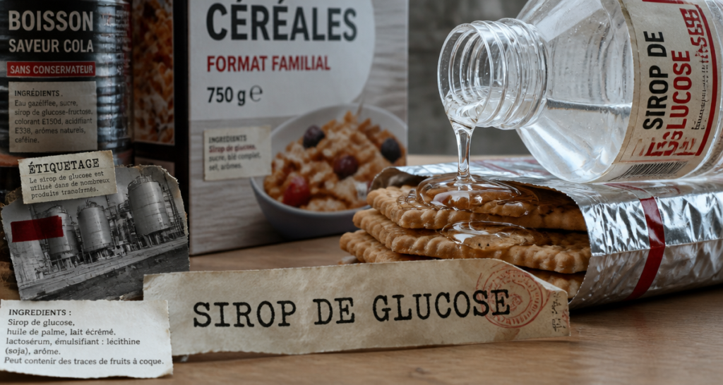 sirop de glucose sante sur biscuits et produits industriels