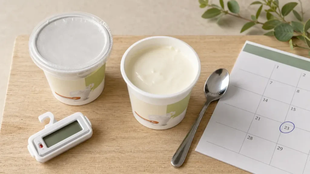 Crème fraîche date de peremption : pot fermé ou ouvert