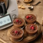 Dessert dernière minute Thermomix en verrines chocolat en 5 à 15 minutes