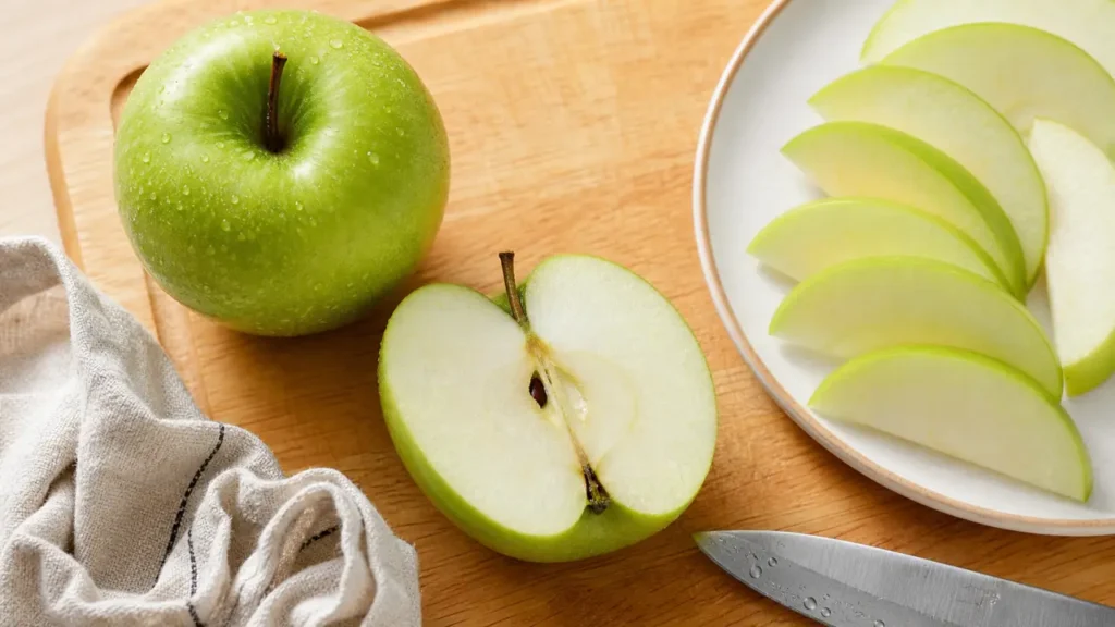 Pomme verte bienfait : fibre, satiété, digestion