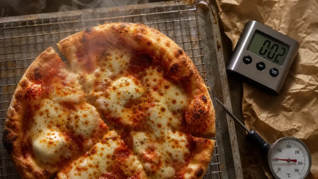 Réchauffer pizza four chaleur tournante : pizza sans dessèchement