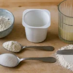 Comment peser sans balance : cuillères rases et verre à moutarde