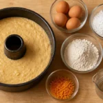 Recette bouscoutou : moule haut 200 ml, pâte crue