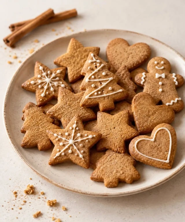 Recette biscuit cannelle : biscuits sablés de Noël maison décorés au glaçage royal