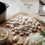Haricots blancs congelés cuisson express sans décongélation