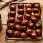 Recettes des marrons glacés maison : marrons glacés au sirop brillant