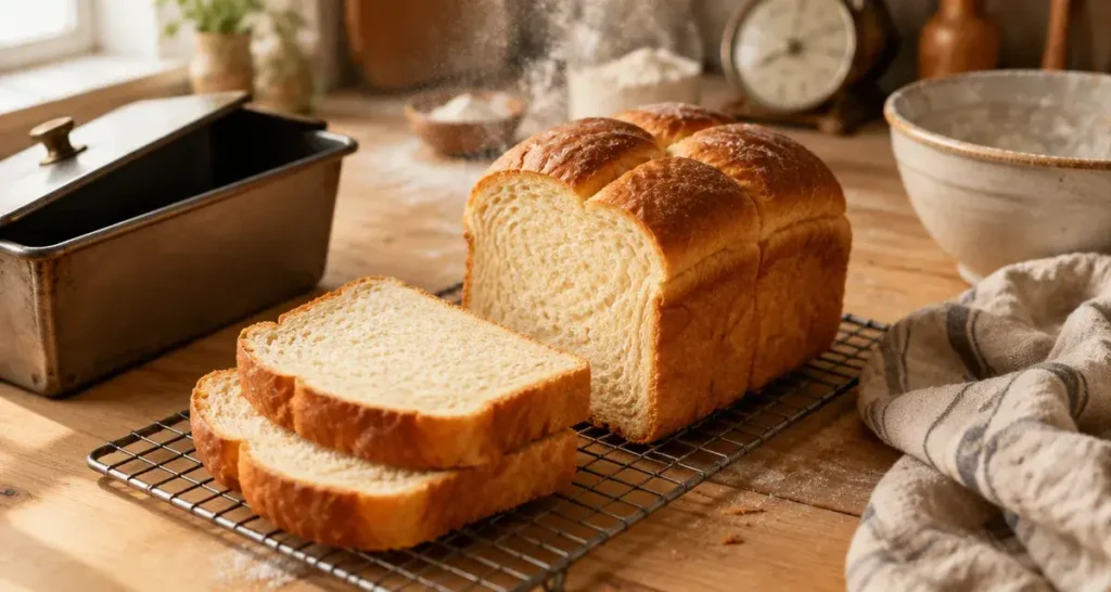 Recettes de pain de mie maison : pain de mie moelleux, photo
